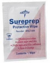 (Cs/10) Bx/50 Lingettes protectrices pour la peau sans piqûre Sureprep