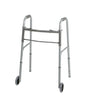 Walker Two-Button Folding Adjustable W/5" Front Wheels Adult
