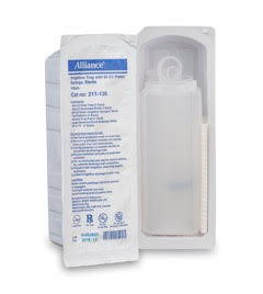 Ea/1 Alliance 60cc Piston Irrigation Tray W/ 500cc Graduated Container, Sterile - BeHope