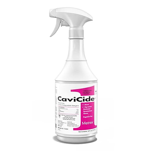 Cavicide Surface Disinfectant 24oz Bottle With Pump - BeHope