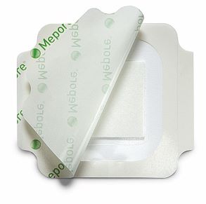 Apósito con película y almohadilla Mepore Bx/85, tamaño 5 cm x 7 cm