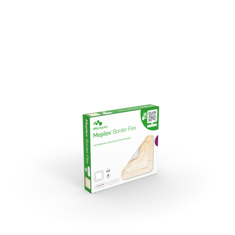 Mepilex Border Flex 7.5 X 7.5Cm (3X3") - Box of 10 - BeHope