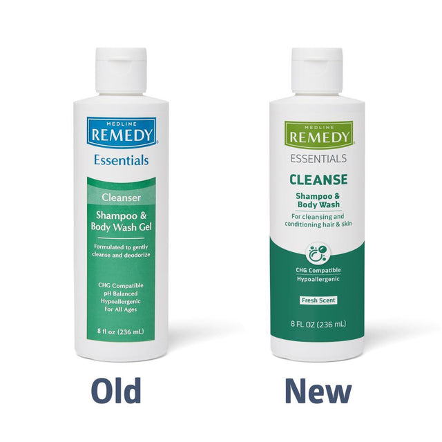 Medline Remedy Essentials Shampoo And Body Wash - BeHope