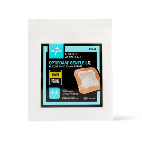 Optifoam Gentle LQ Silicone-Faced Foam Dressings