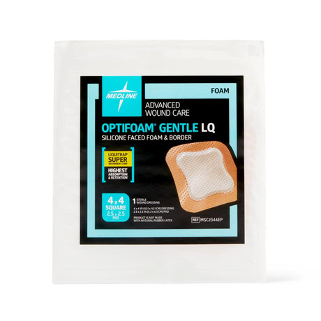 Optifoam Gentle LQ Silicone-Faced Foam Dressings