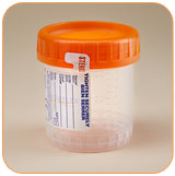 Récipient pour échantillons, 60 ml, transparent, stérile, avec bouchon à joint torique, boîte de 100