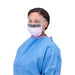 Medline ASTM L3 Procedure Face Mask with Eye Shield and Ear Loops