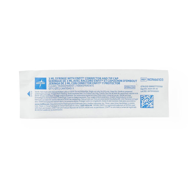 Enfit Syringe Only With Enfit Connection Sterile - BeHope