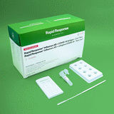 Rapid Response Influenza Ab And Covid-19 Antigen 3 In 1 Test Kit Box/25 Each - BeHope