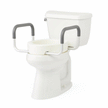 Guardian Raised Toilet Seat 3.5” Height Standard Bowl With Arms 400lbweight Capacity Each - BeHope