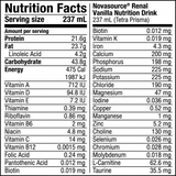 Novasource Renal Tetra-prisma 237 ml, boîte de 24 unités