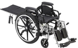 Viper Plus Gt Full Reclining Wheelchair, Detachable Full Arms, 16" Seat - BeHope