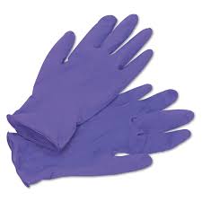 Bx/200 Primatouch Fit Nitrile Gloves, Large Purple