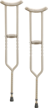 Bariatric Heavy Duty Walking Crutches, Adult, 1 Pair - BeHope