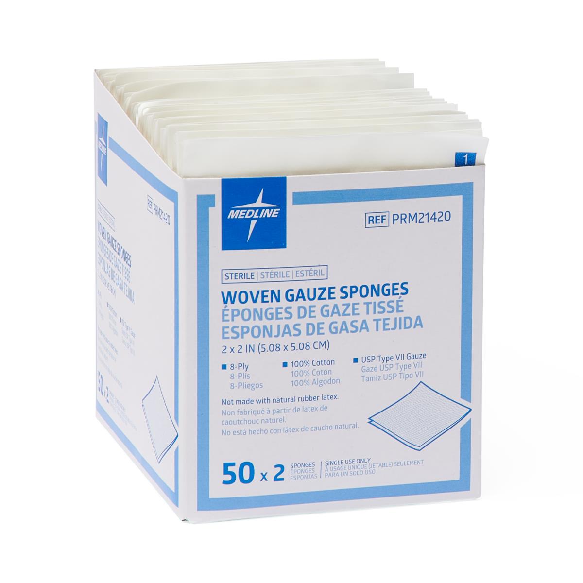 Gauze Sponge 12-ply Sterile 10cmx10cm 1 Per Package