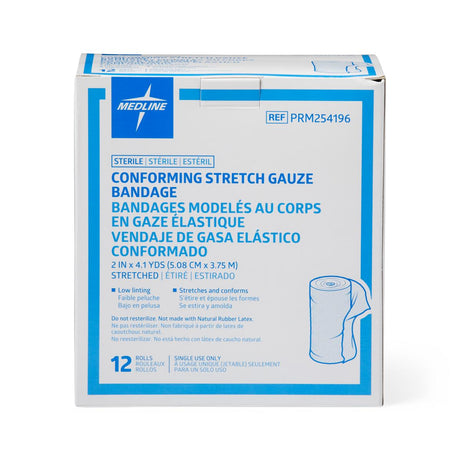 Medline Sterile Conforming Stretch Gauze Bandages