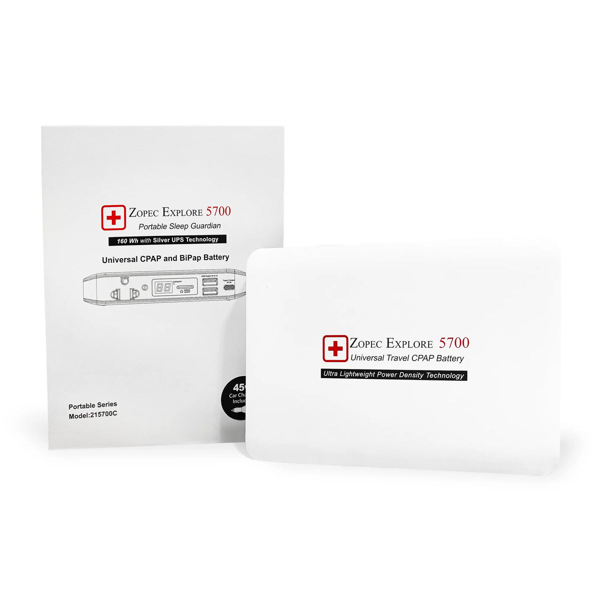 Zopec Explore CPAP & BiPAP Travel Battery Rental