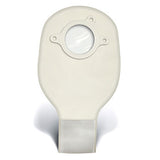 Bolsa drenable de dos piezas Little Ones®, brida de 1-1/4" (32 mm), transparente, clip de cola - Caja de 10