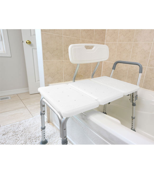 Transfer Bath Bench With Curtain Control - BeHope