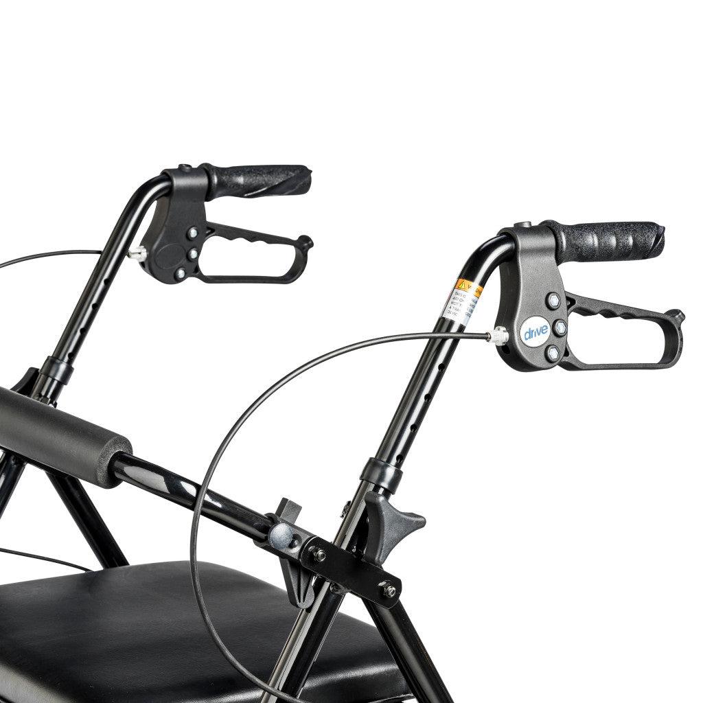 Aluminum Rollator, 6" Casters - BeHope