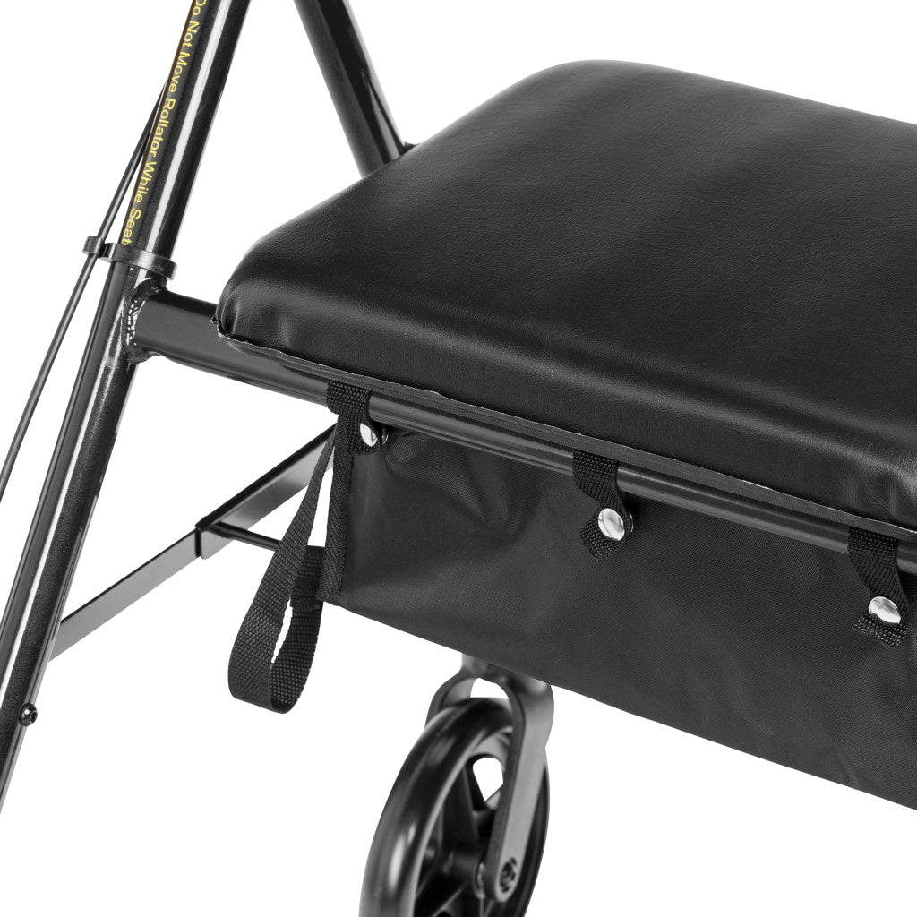 Aluminum Rollator, 6" Casters - BeHope