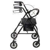 Aluminum Rollator, 6" Casters - BeHope