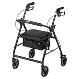 Aluminum Rollator, 6" Casters - BeHope