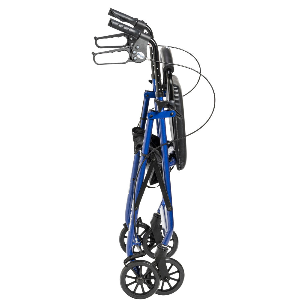 Aluminum Rollator, 6" Casters - BeHope