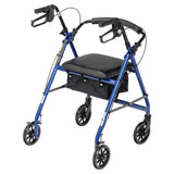 Aluminum Rollator, 6" Casters - BeHope