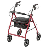 Aluminum Rollator, 7.5" Casters - BeHope