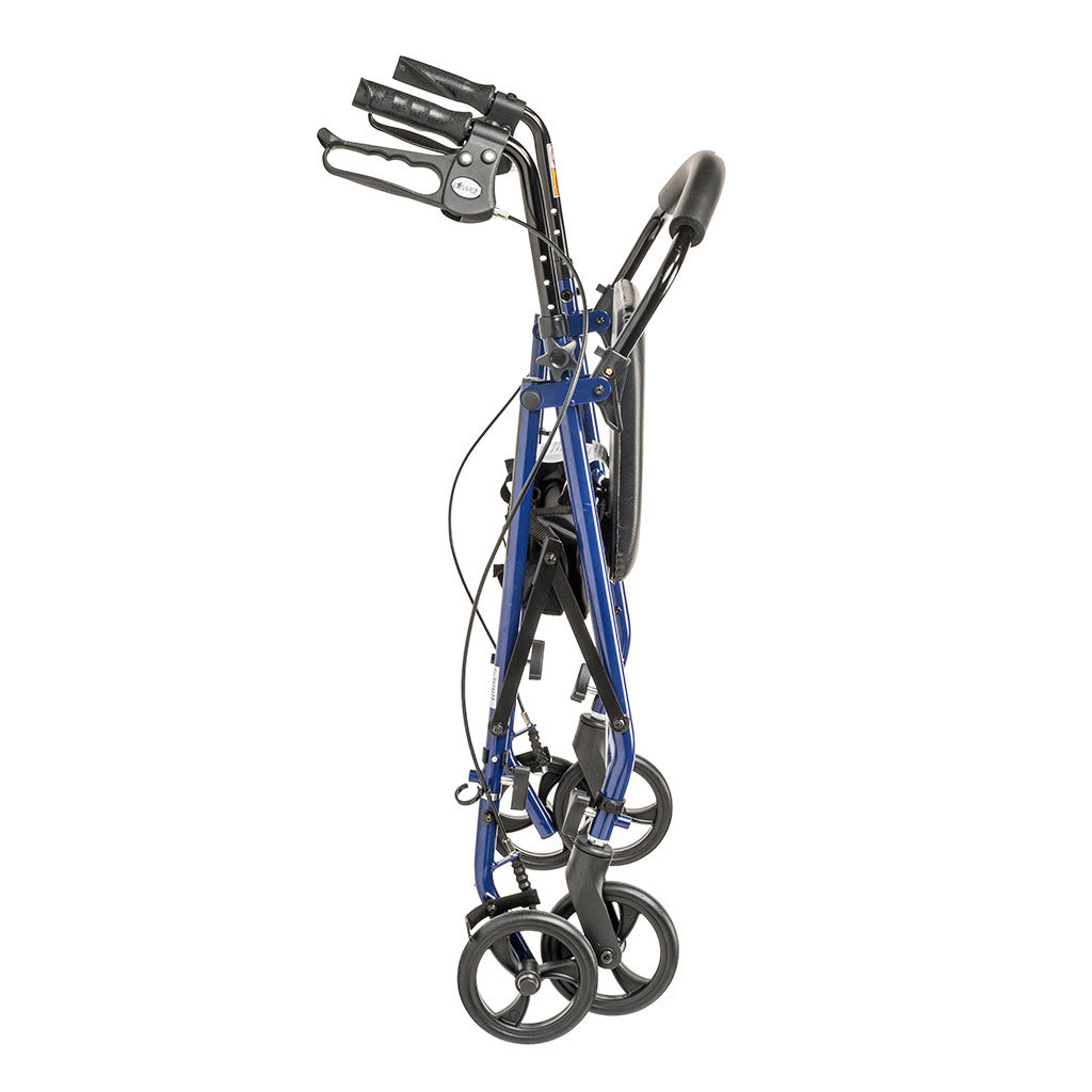 Steel Rollator With 6” Wheels, Knockdown - BeHope