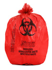 Bio-hazard Red Waste Bag 1.25 Mill 11" X 14.25" Case/200 Each - Behope