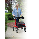 Nitro Aluminum Rollator, 10" Casters - BeHope