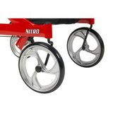 Nitro Aluminum Rollator, 10" Casters - BeHope