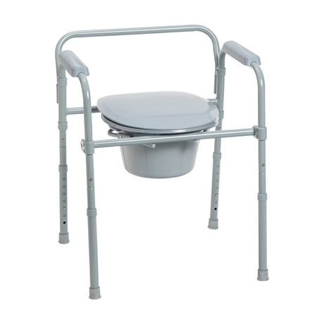 Folding Steel Commode - BeHope