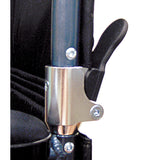 Deluxe Fly-Weight Aluminum Transport Chair with Removable Casters - BeHope