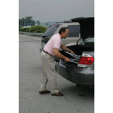 Deluxe Fly-Weight Aluminum Transport Chair with Removable Casters - BeHope