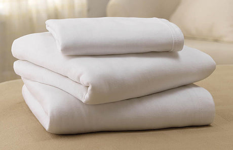 Soft-Fit Knitted Flat Sheet 14 Oz. 60" X 104"