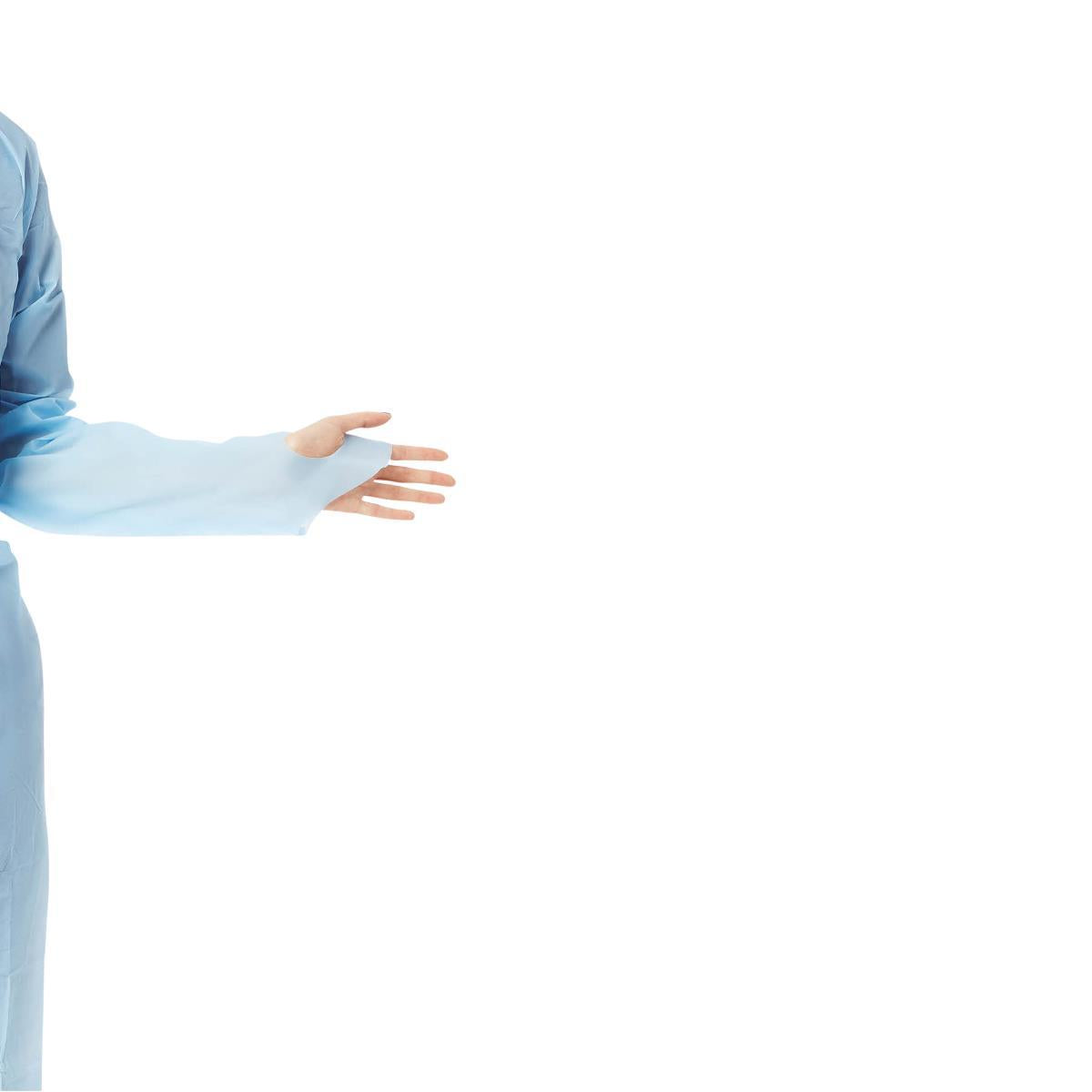 Medline Disposable Open-Back Polyethylene Gown