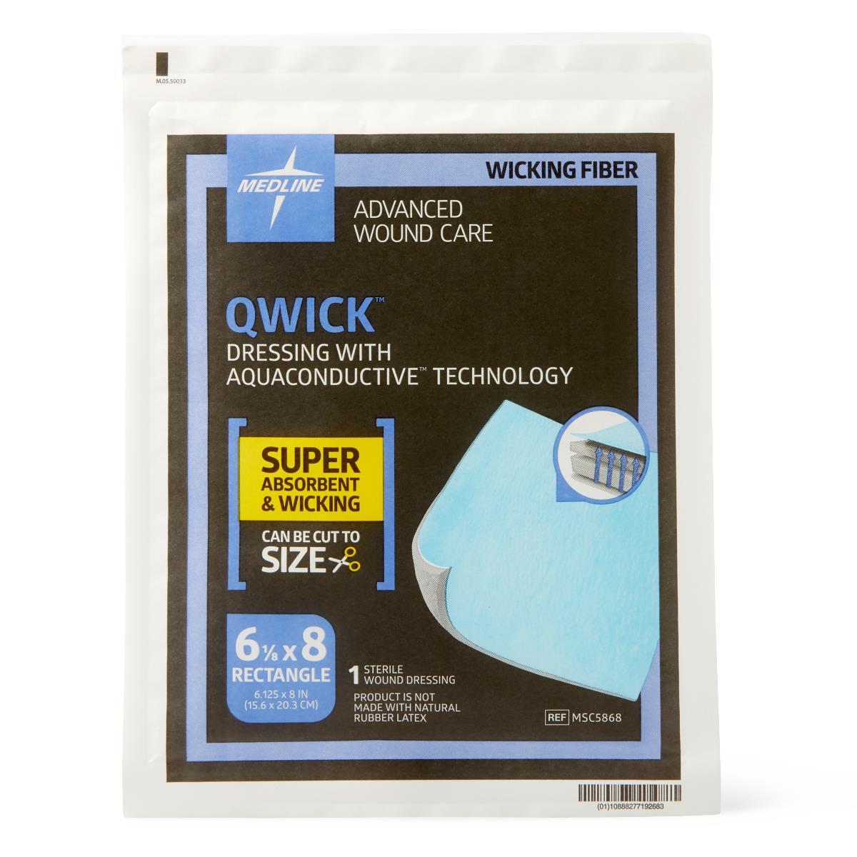 Qwick Nonadhesive Superabsorbent Wound Dressings