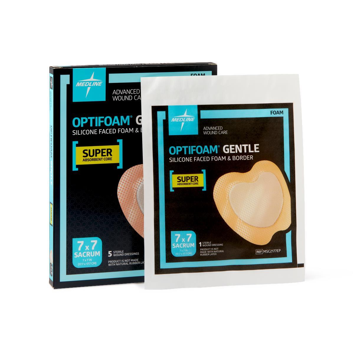 Optifoam Gentle Silicone-Faced Foam Wound Dressings