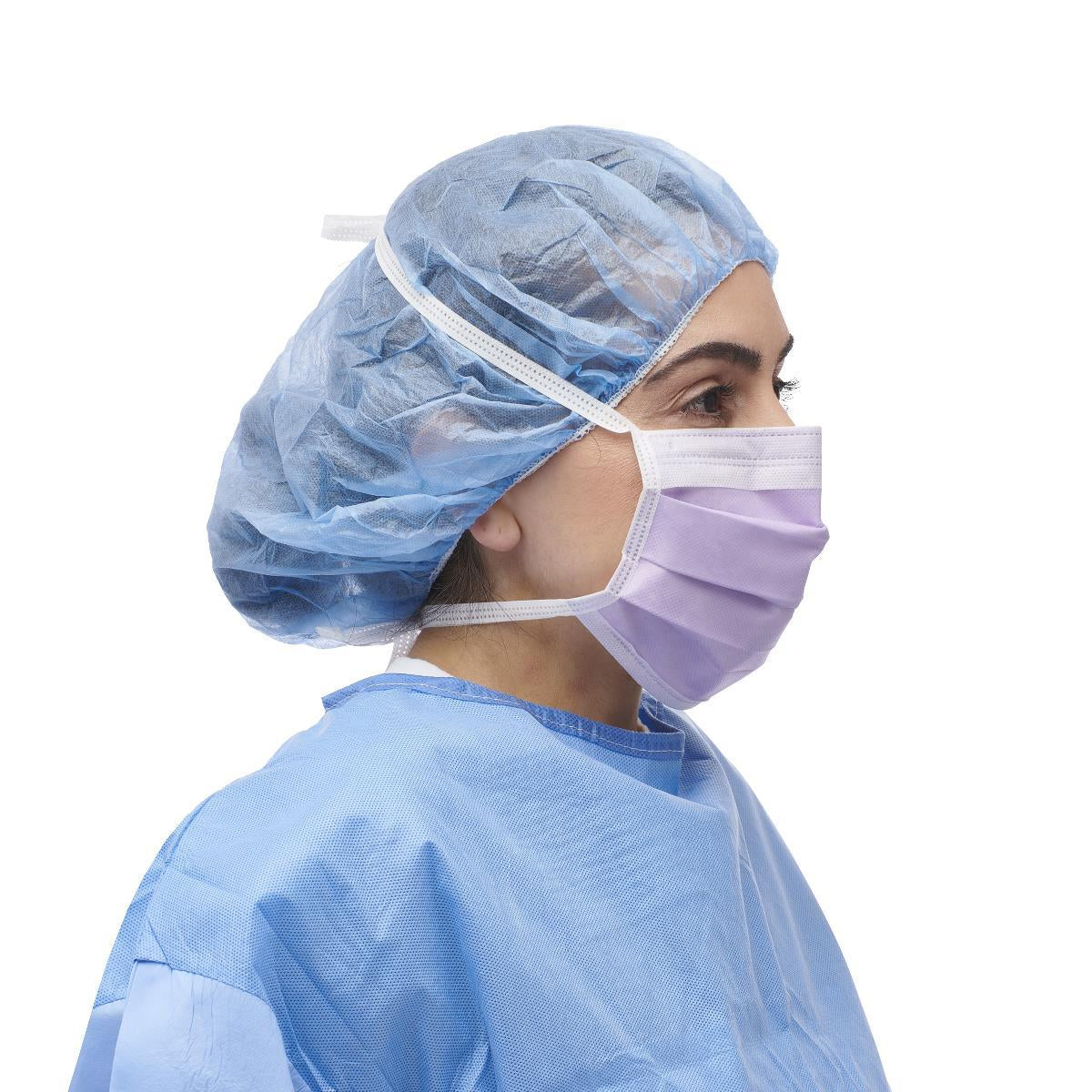 Medline ASTM Level 3 Surgical Face Mask with Ties