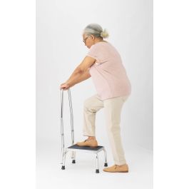 Medline Steel Frame Step-On Stool - BeHope