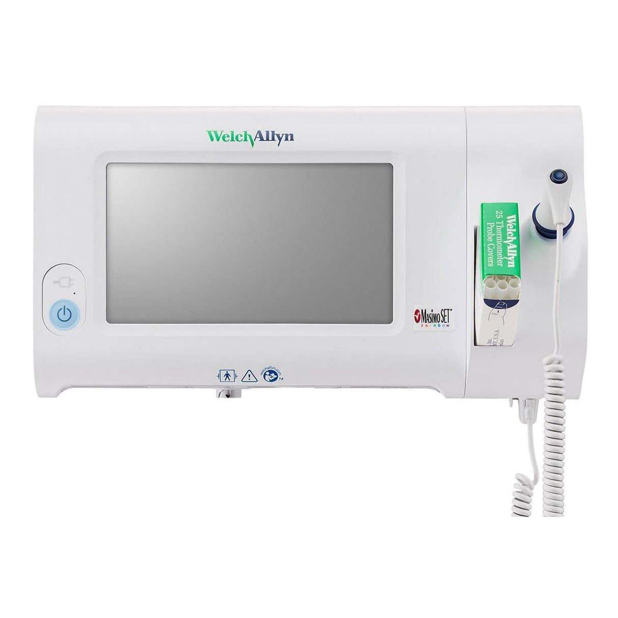 Welch Allyn Connex Spot Digital Bp Monitor Hardwire Connection To Emr With Masimo Oximeter And Suretemp Thermometer Each - Behope