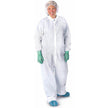 Coverall Heavy Weight Spunbond Material With Elastic Wrists And Straight Ankle Xx-large White Case/25 Each - BeHope
