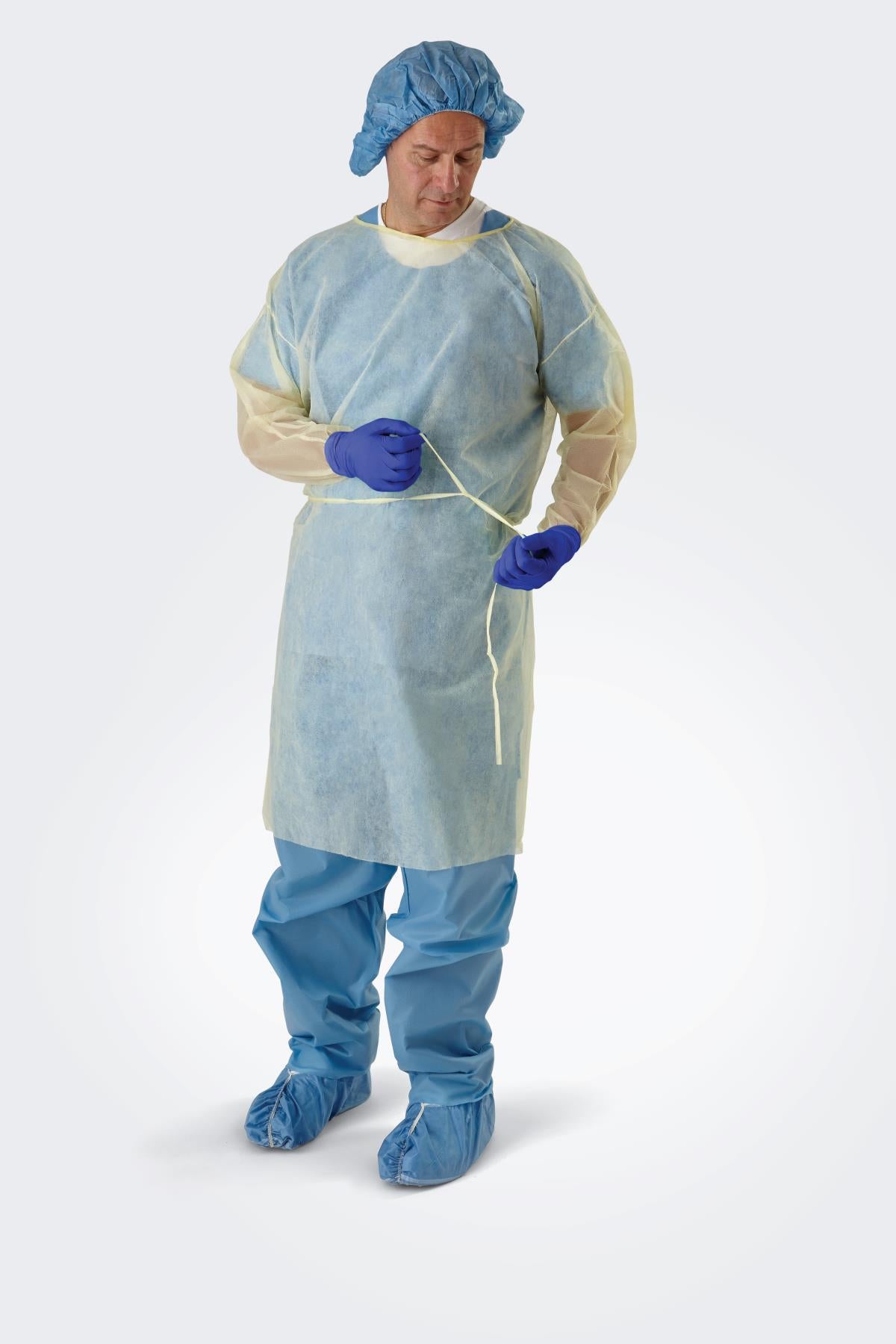 Medline Classic-cover Lightweight Polypropylene Gown