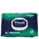 Prevail Pre-moistened 8"x12" Personal Hygiene Wipes Fragrance Free 48per Soft Pack Case/576 Each