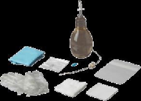 Pleurx Drainage Kit With 1000ml Vacuum Bottle & Drainage Line & Dressing Each - Behope