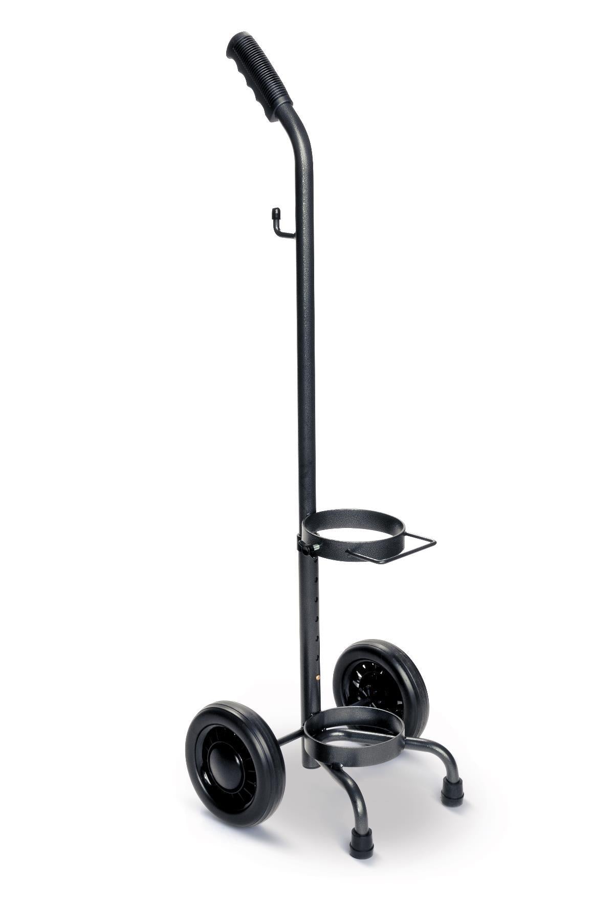 Medline Rolling Cart for D and E Oxygen Cylinders