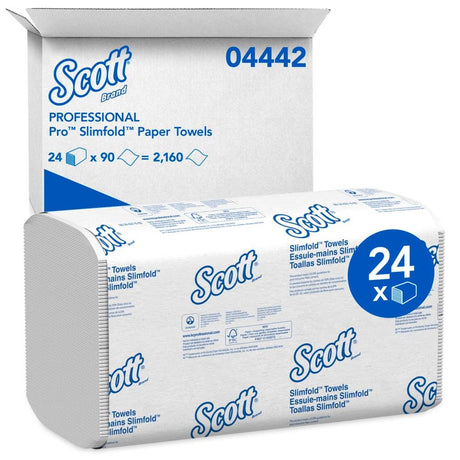 Kleenex Slimfold Paper Towels 7.5"x11.6" Case/2160 Each - Behope